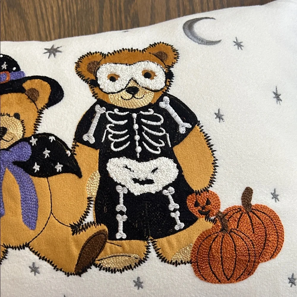 Teddy Bear Halloween Pillow EnVouge VIRAL